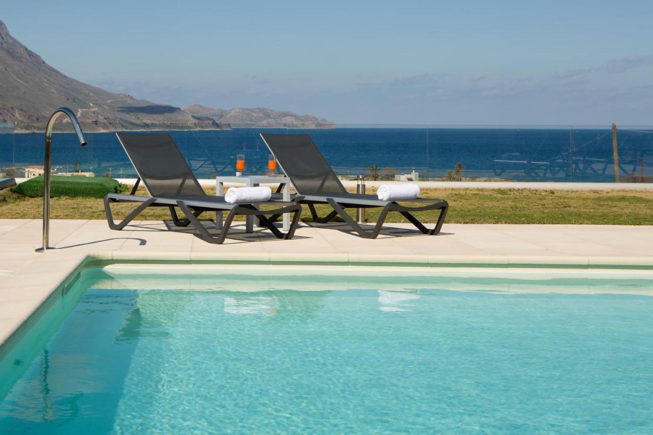 Larimar Luxury Sea View Villa Kíssamos Eksteriør bilde