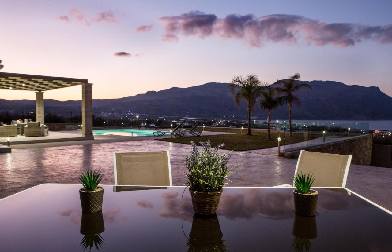 Larimar Luxury Sea View Villa Kíssamos Eksteriør bilde