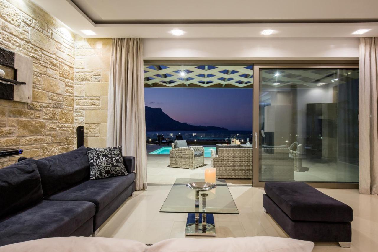 Larimar Luxury Sea View Villa Kíssamos Eksteriør bilde