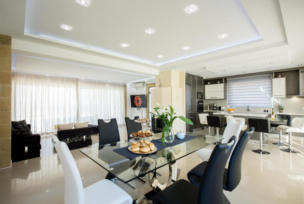 Larimar Luxury Sea View Villa Kíssamos Eksteriør bilde