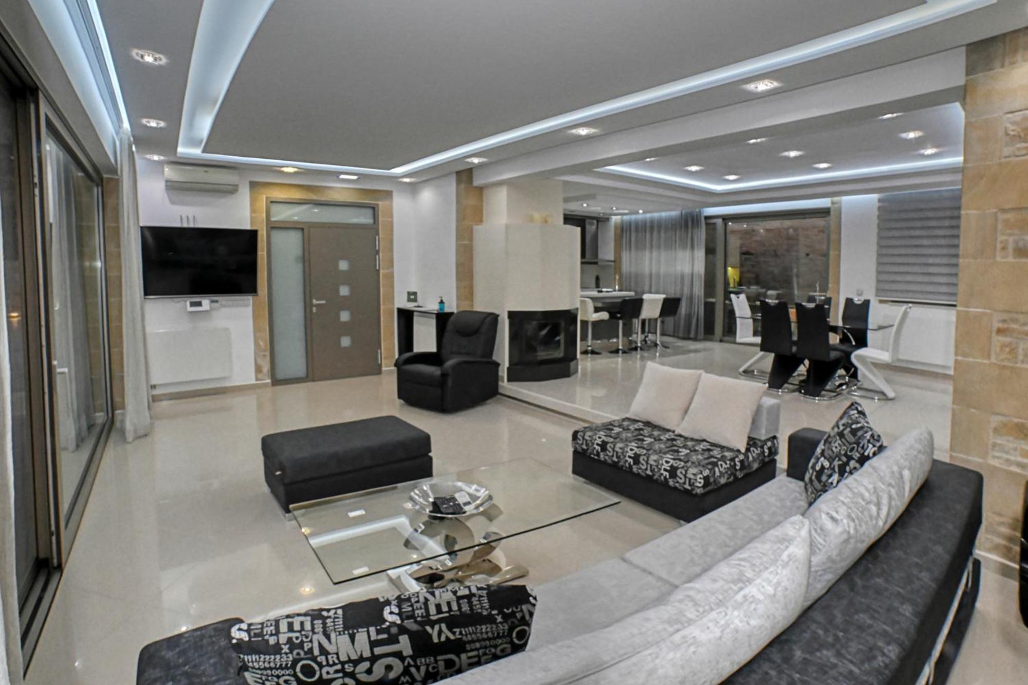 Larimar Luxury Sea View Villa Kíssamos Eksteriør bilde